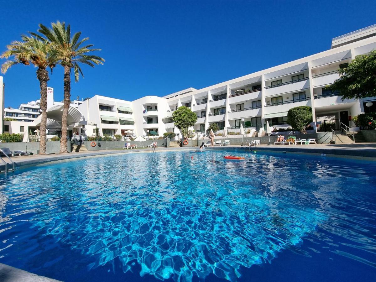 Casa Palmera 3 Only 150 Metres To The Beach, Heated Pool, Wifi, Sat-Tv, Balcony Arona  Eksteriør billede