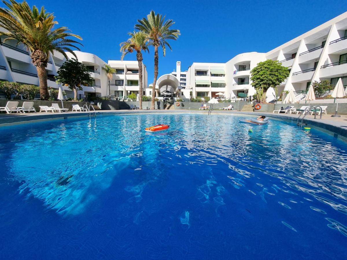Casa Palmera 3 Only 150 Metres To The Beach, Heated Pool, Wifi, Sat-Tv, Balcony Arona  Eksteriør billede