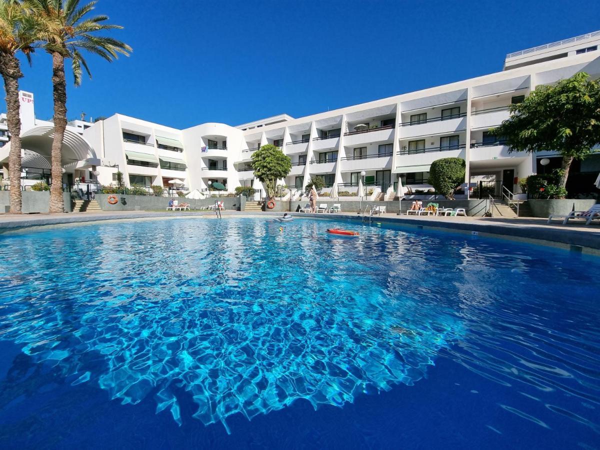 Casa Palmera 3 Only 150 Metres To The Beach, Heated Pool, Wifi, Sat-Tv, Balcony Arona  Eksteriør billede