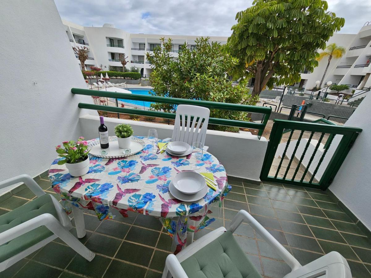Casa Palmera 3 Only 150 Metres To The Beach, Heated Pool, Wifi, Sat-Tv, Balcony Arona  Eksteriør billede