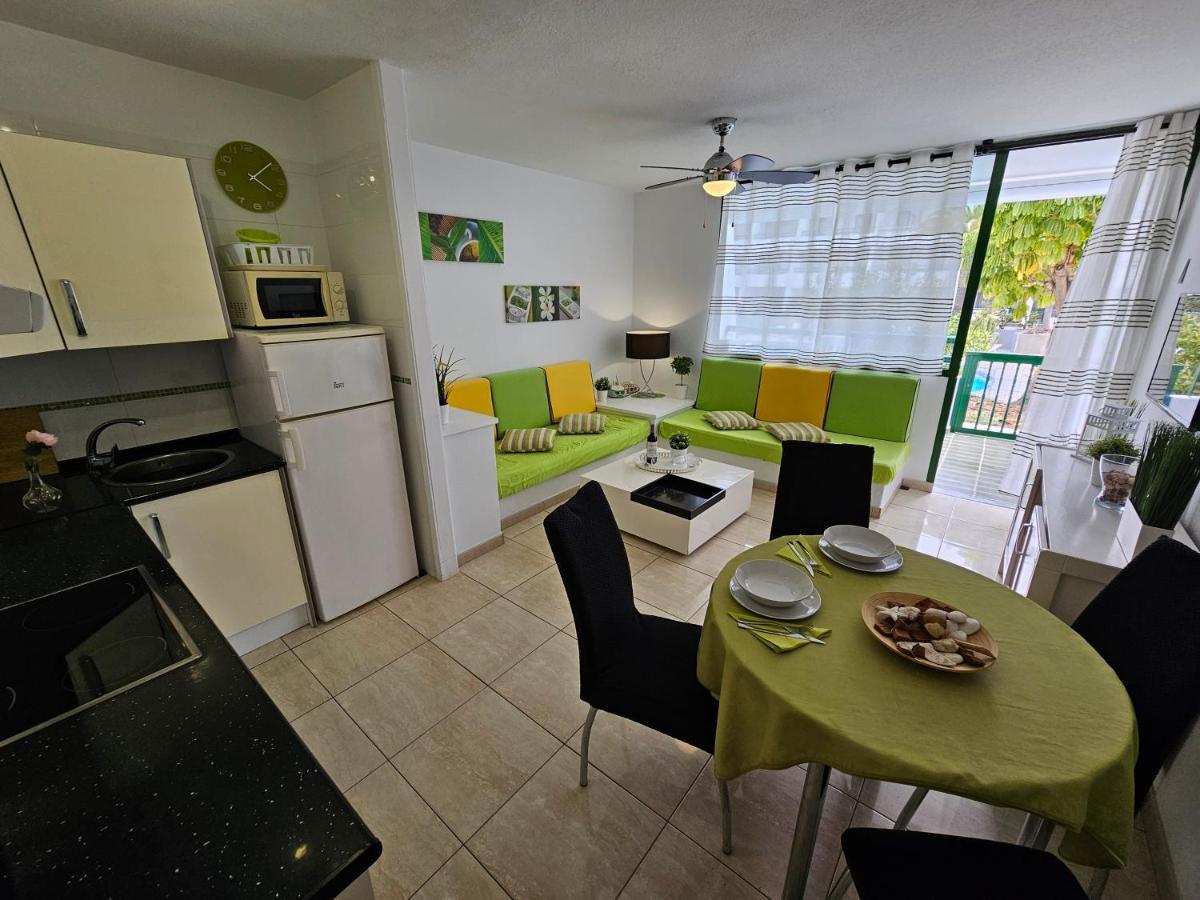 Casa Palmera 3 Only 150 Metres To The Beach, Heated Pool, Wifi, Sat-Tv, Balcony Arona  Eksteriør billede