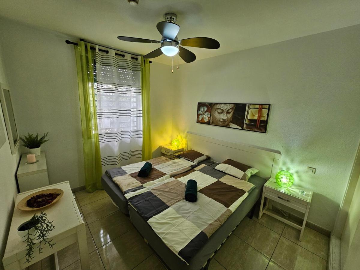 Casa Palmera 3 Only 150 Metres To The Beach, Heated Pool, Wifi, Sat-Tv, Balcony Arona  Eksteriør billede